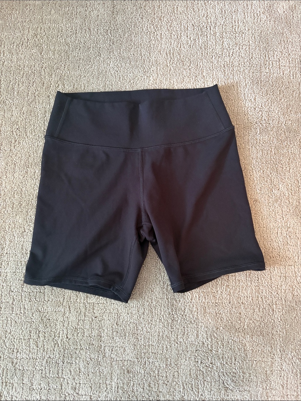 all in motion Black High-Rise Bike Shorts